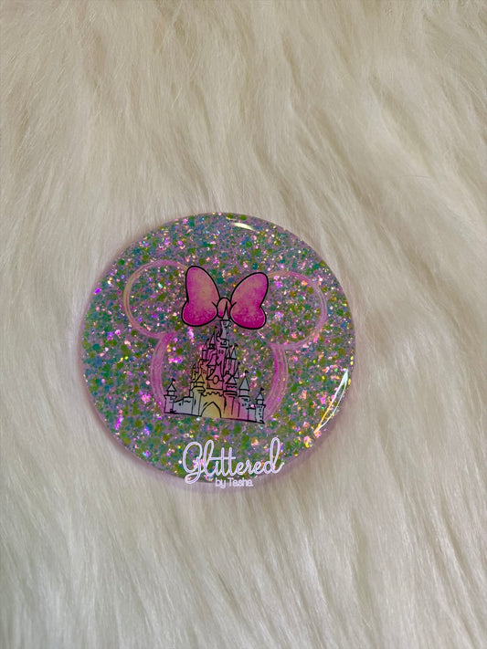 Glittered Coaster #3
