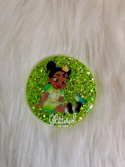 Glittered Coaster #2