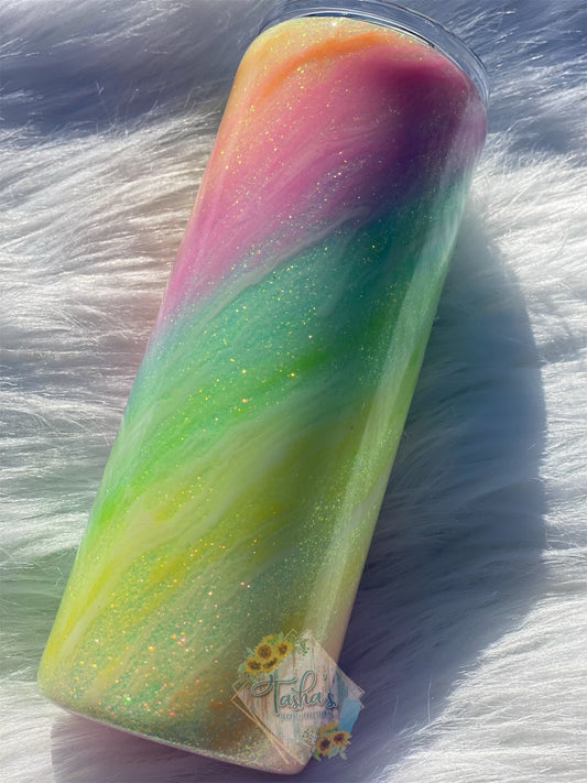 Pastel rainbow milkyway